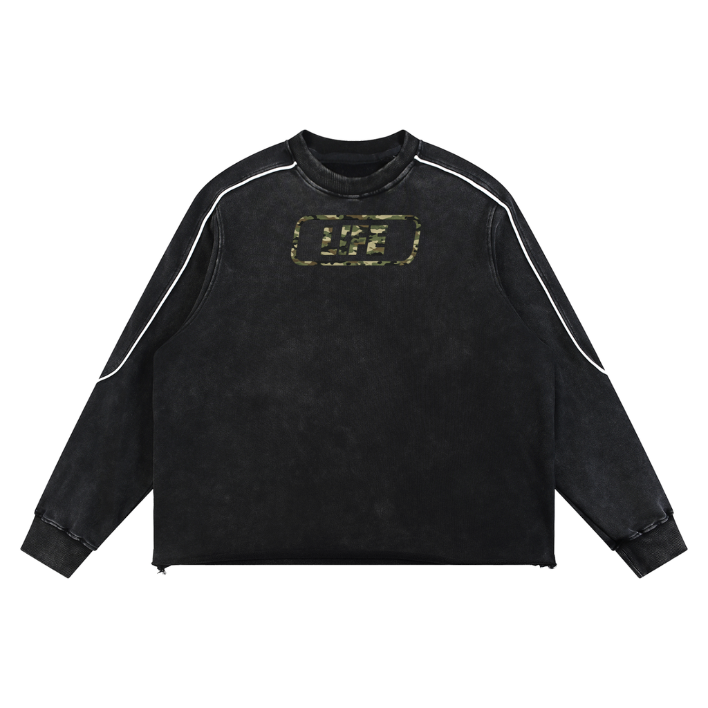 Camo Wash Sweatshirt