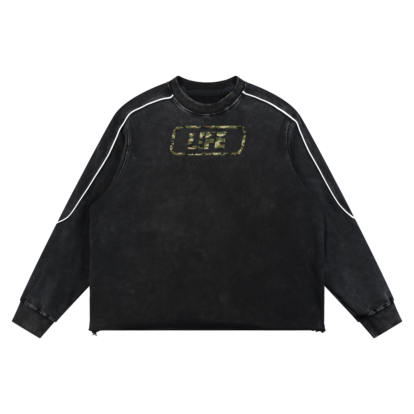 Camo Wash Sweatshirt