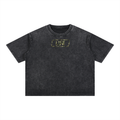 Mineral Wash Boxy Cotton T-Shirt