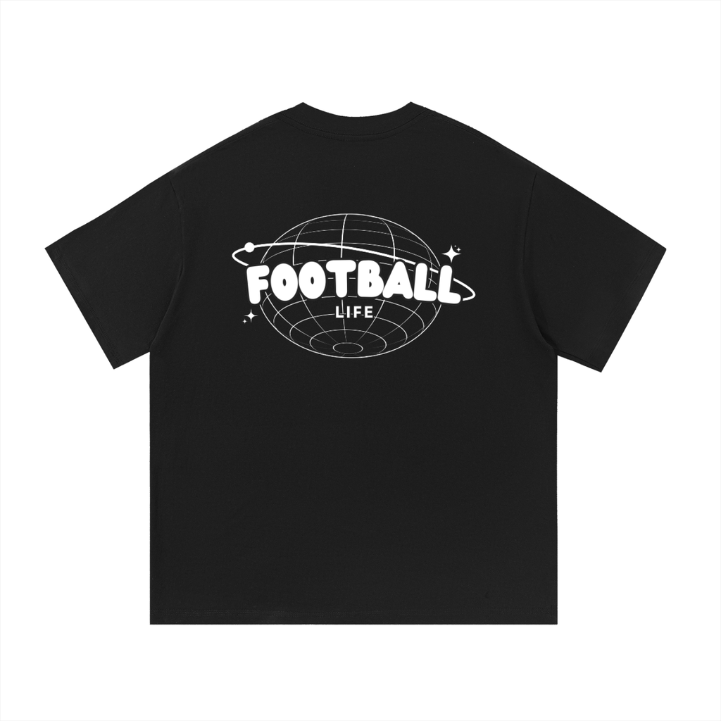 Football Life "world"  Cotton T-Shirt